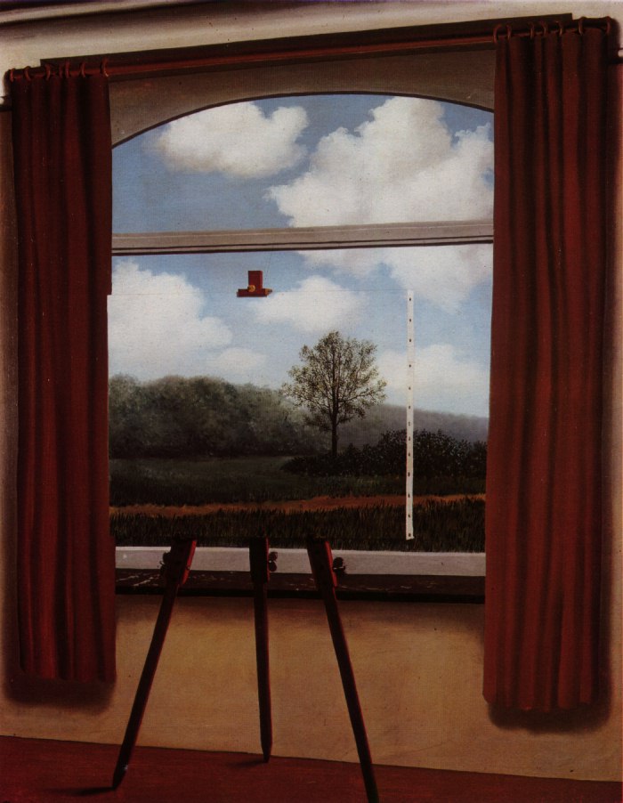 The Human Condition . Rene Magritte. 1925.