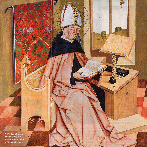 Augustine in his study