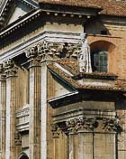 Marche. Urbino, facciata del Duomo.